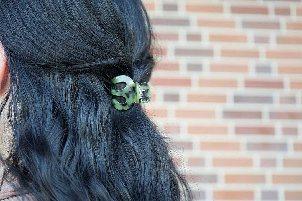 Claire Hair Claw Trio - Olive Tortoise, Blonde Tortoise, and Tortoise