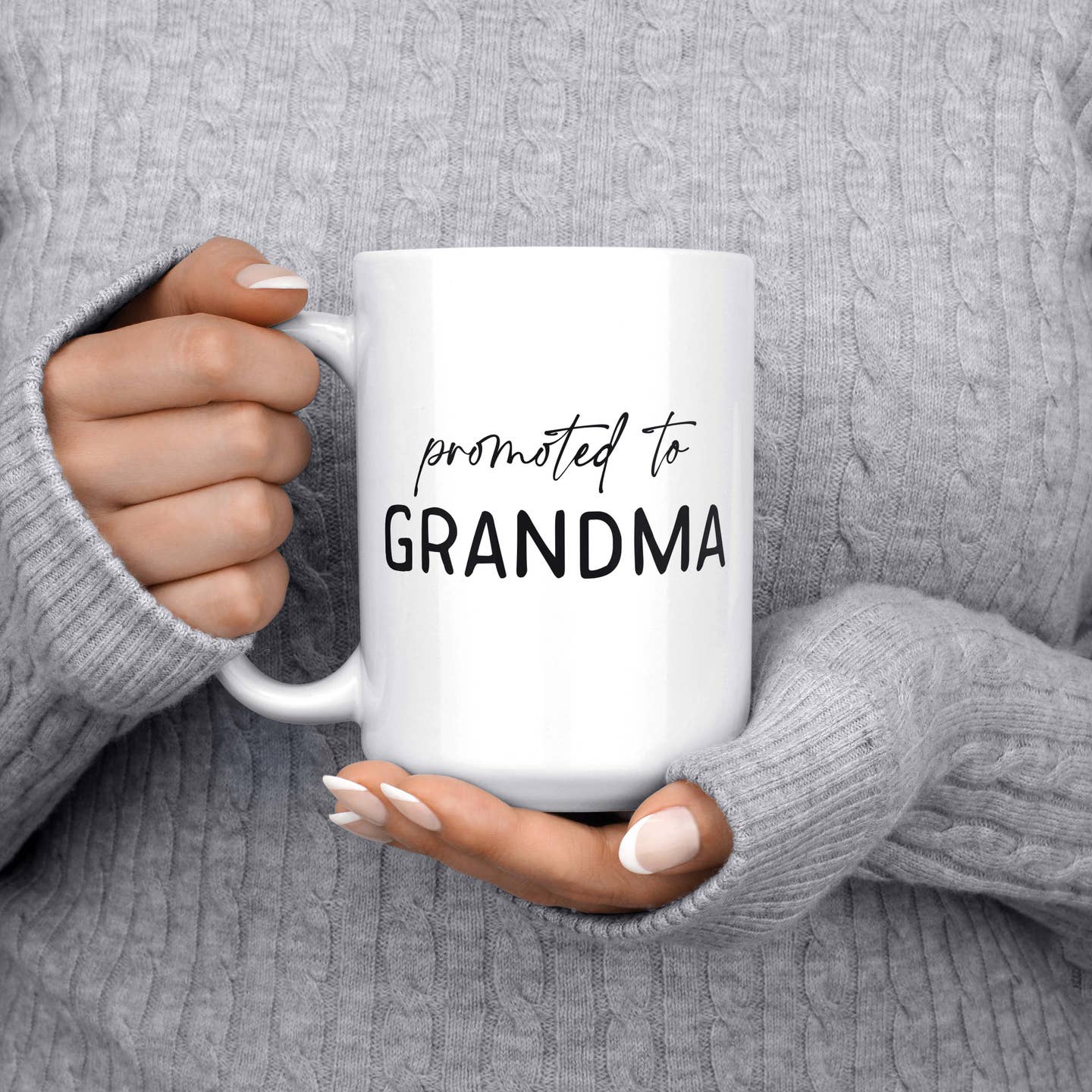 Promoted To Grandma Mug