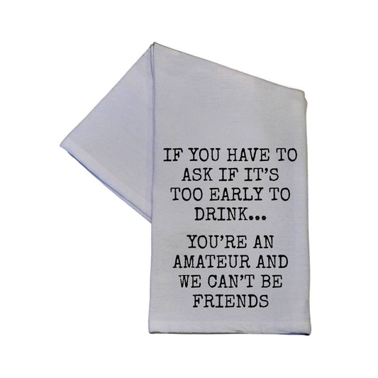 We Can't Be Friends Tea Towel