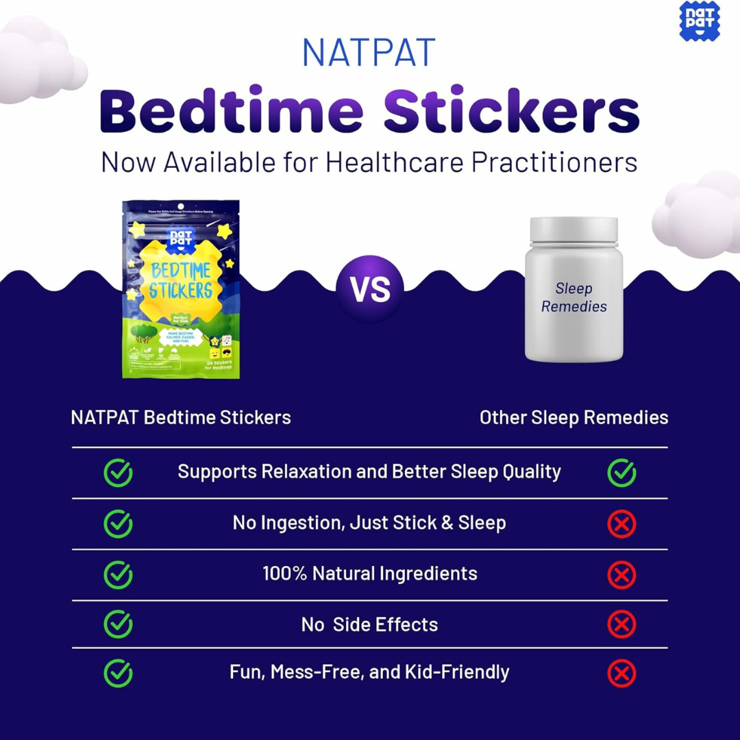 NATPAT Bedtime Stickers