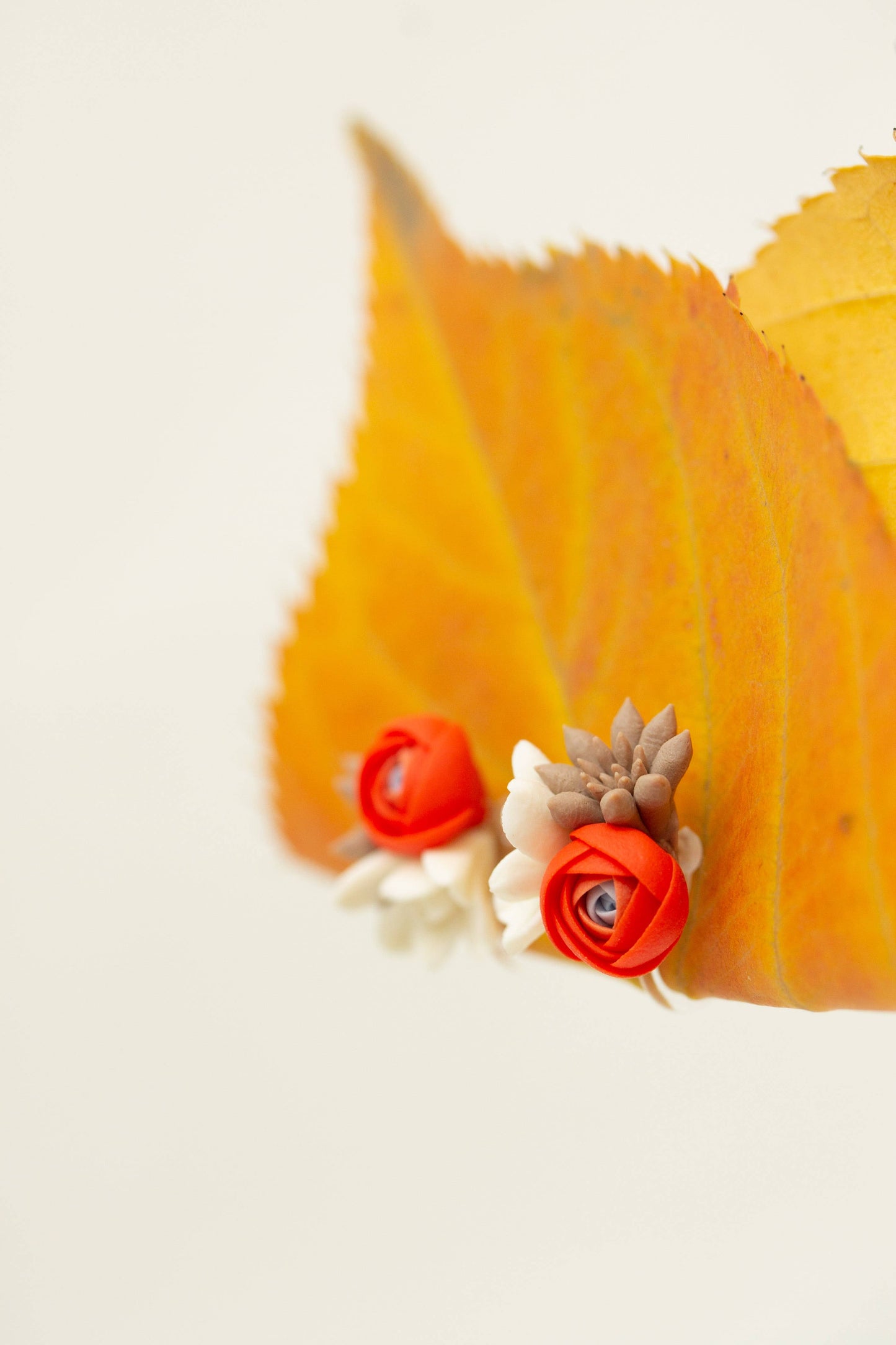 Handcrafted Succulent Jewelry – Comfortable Stud Earrings