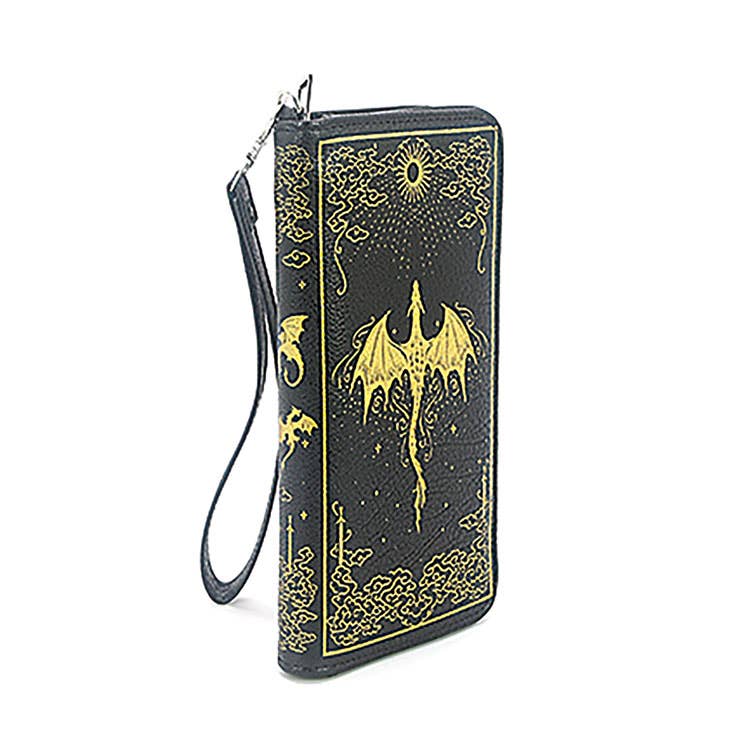 Romantasy Dragon Book Wallet in Vnyl