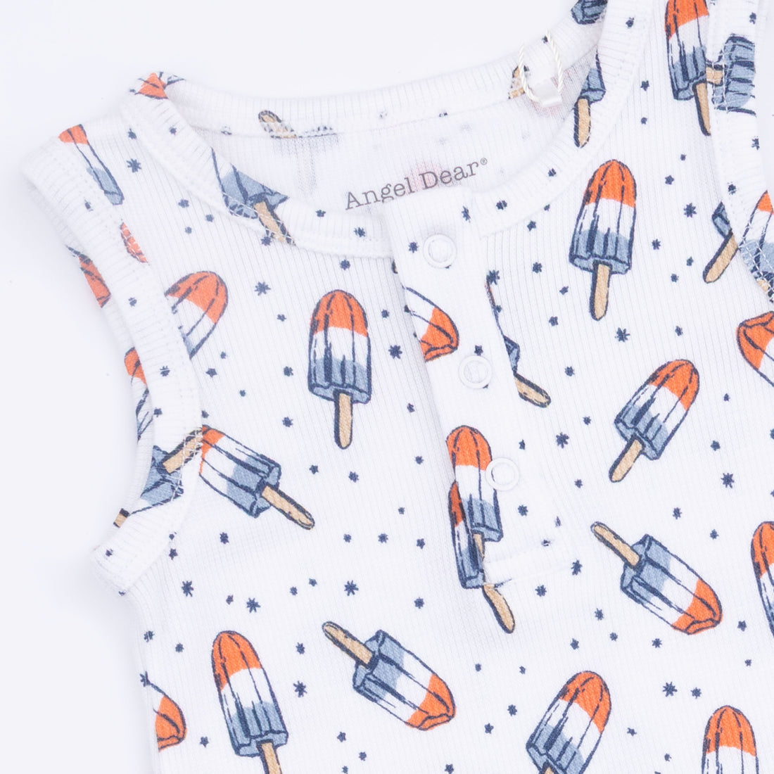 Astro Pop Henley Shortie Romper