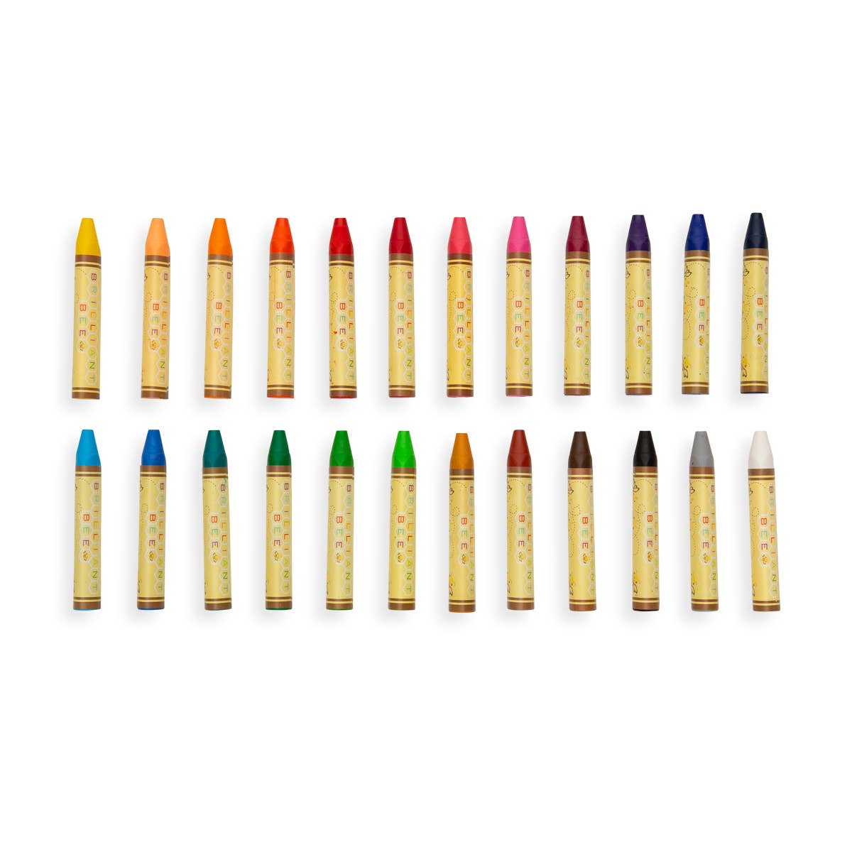 Brilliant Bee Crayons Set of 24