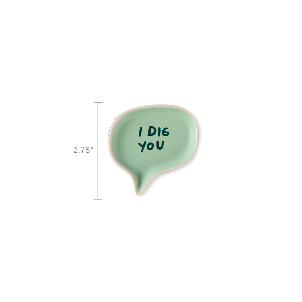 I Dig You Word Bubble Tray