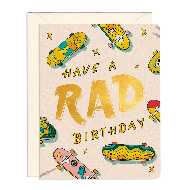 Rad Birthday Card