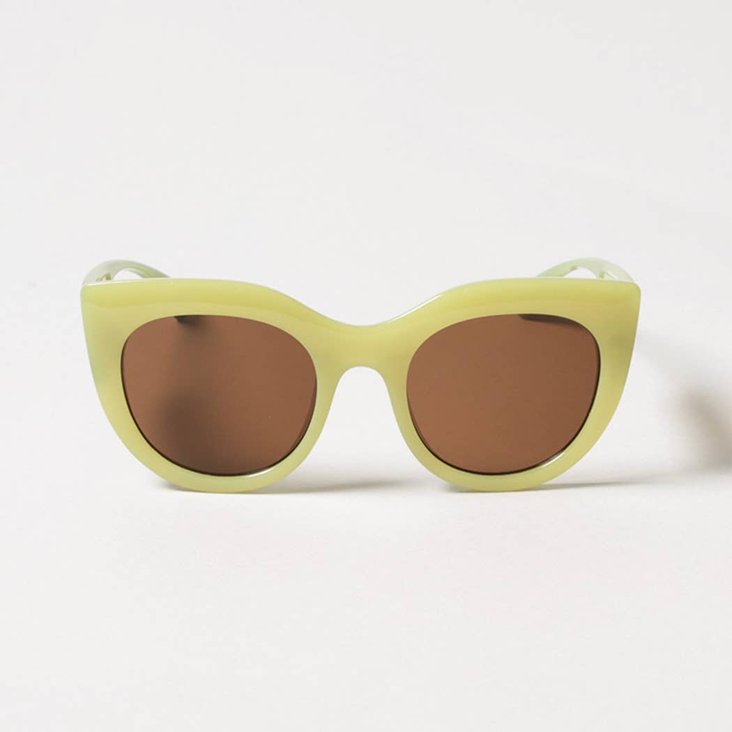Women's Bold Round Frame Sunglasses