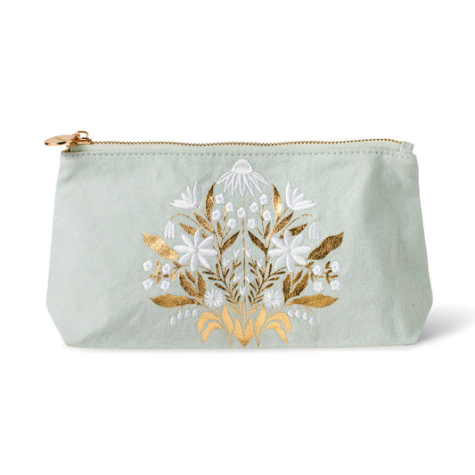Meadow Flower Flat Bottom Pouch