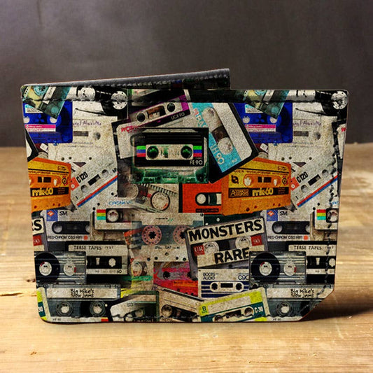 Cassette Tapes - Spectrum Leather Wallet
