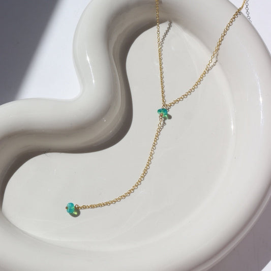 Green Opal Lariat