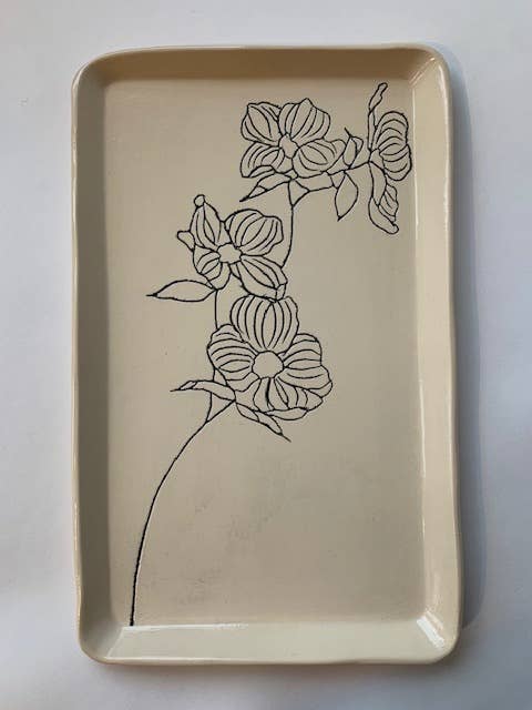 Tray: Dogwood