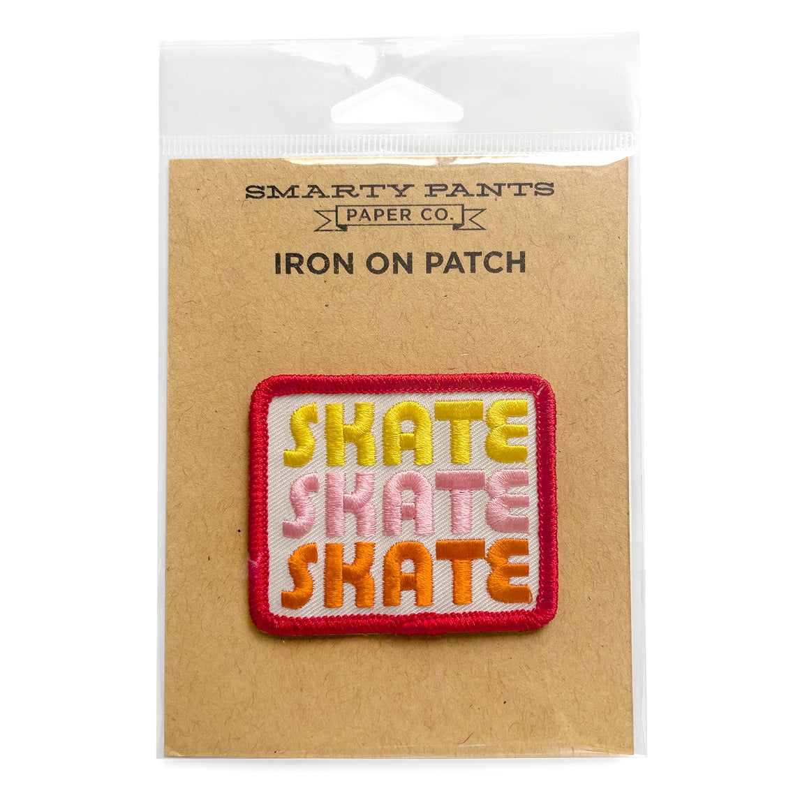 Skate Skate Skate Iron-on Patch