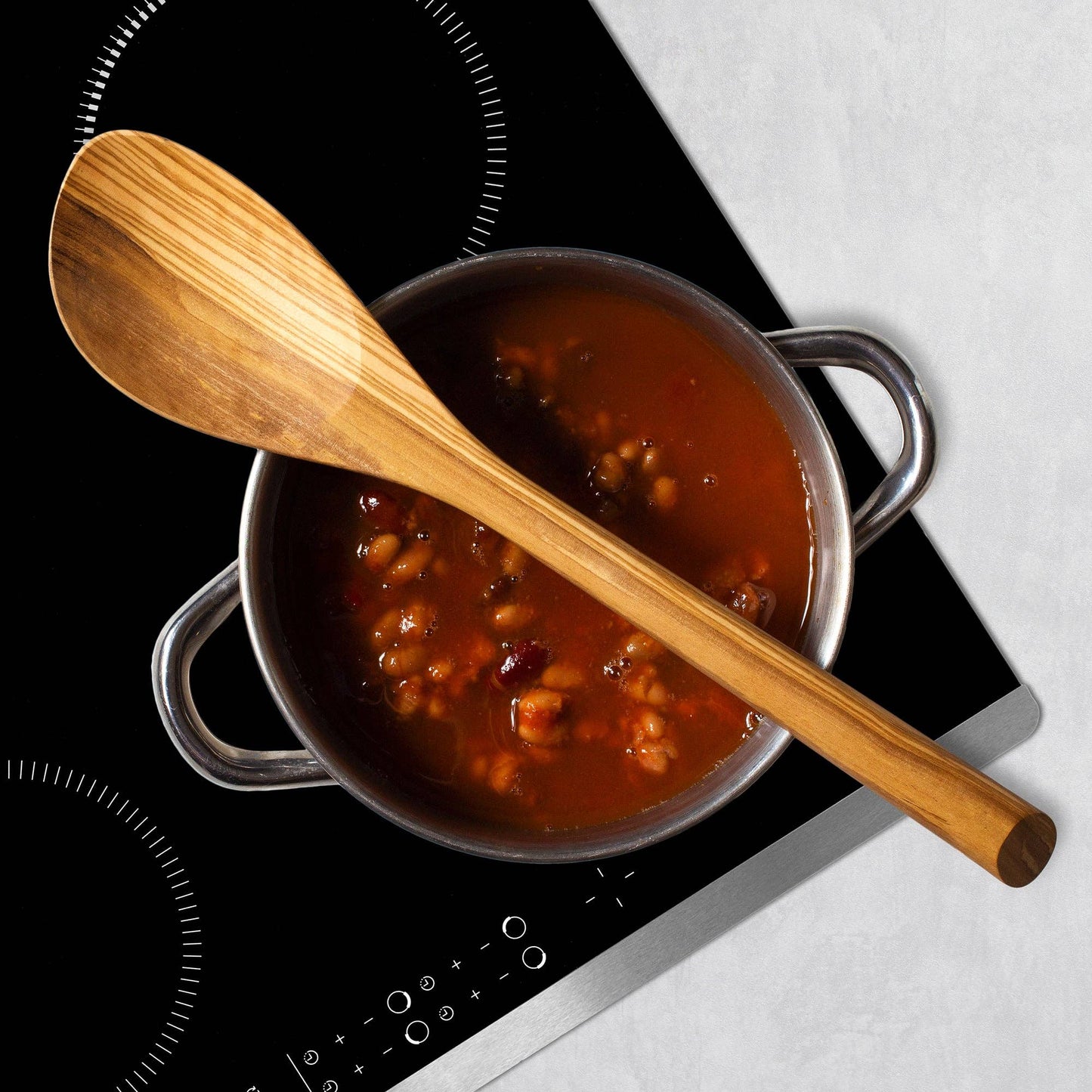 Rock & Branch® Olive Wood Cooking Spoon