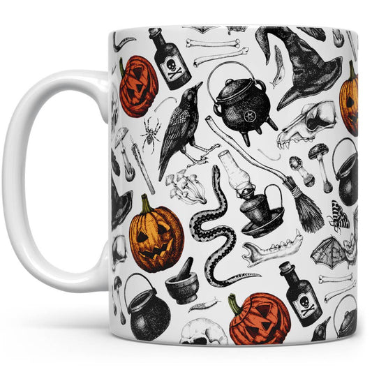 Spooky Witchy Halloween Ceramic Mug