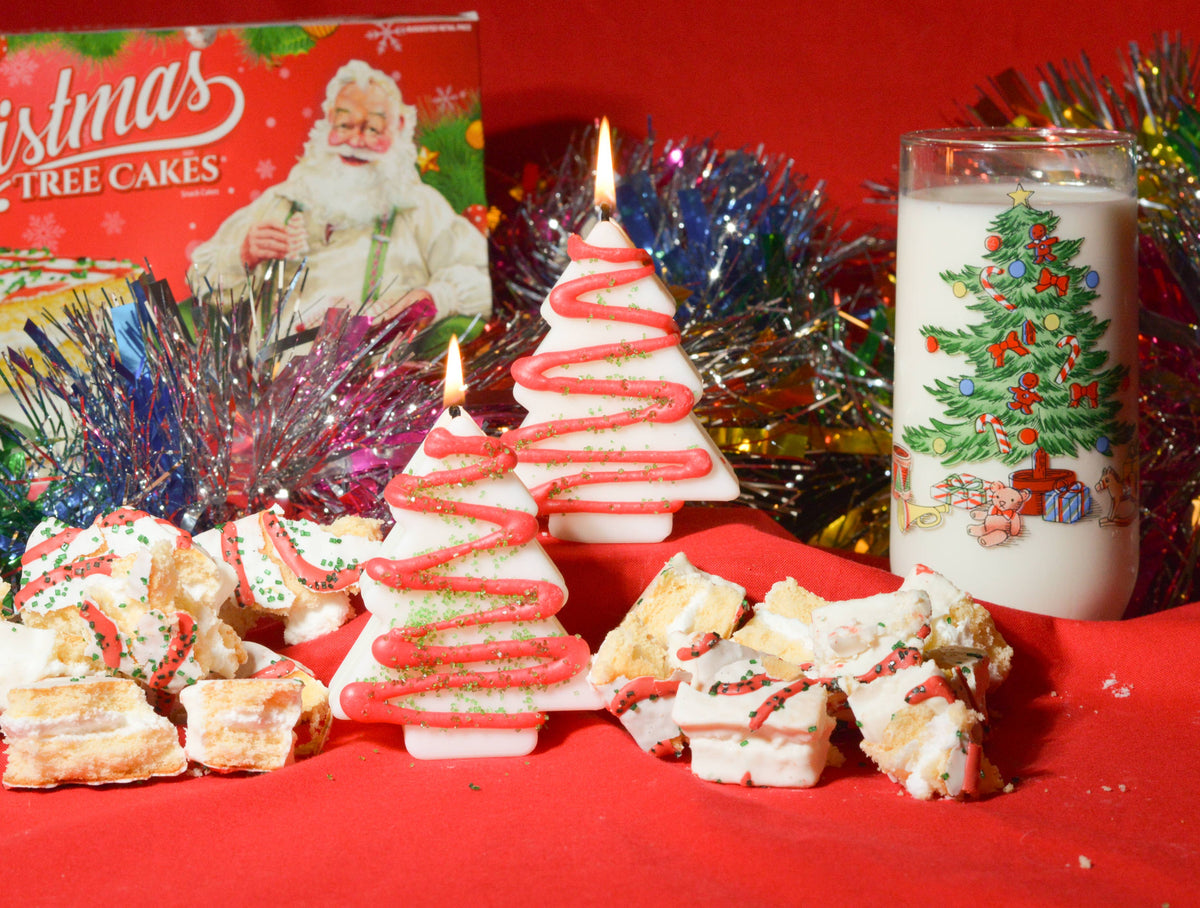 The Little Tree Cake Candle