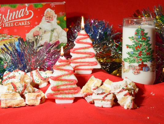 The Little Tree Cake Candle