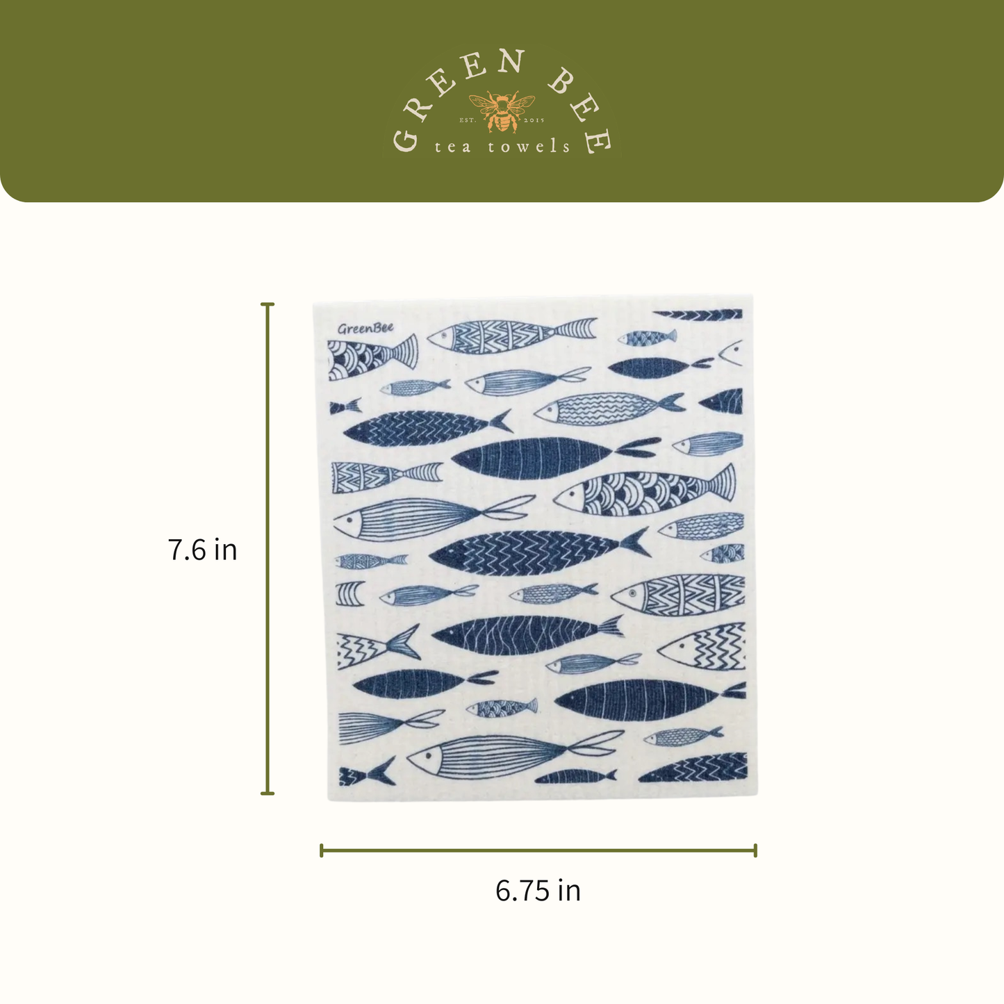 Fish Swedish Dishcloth