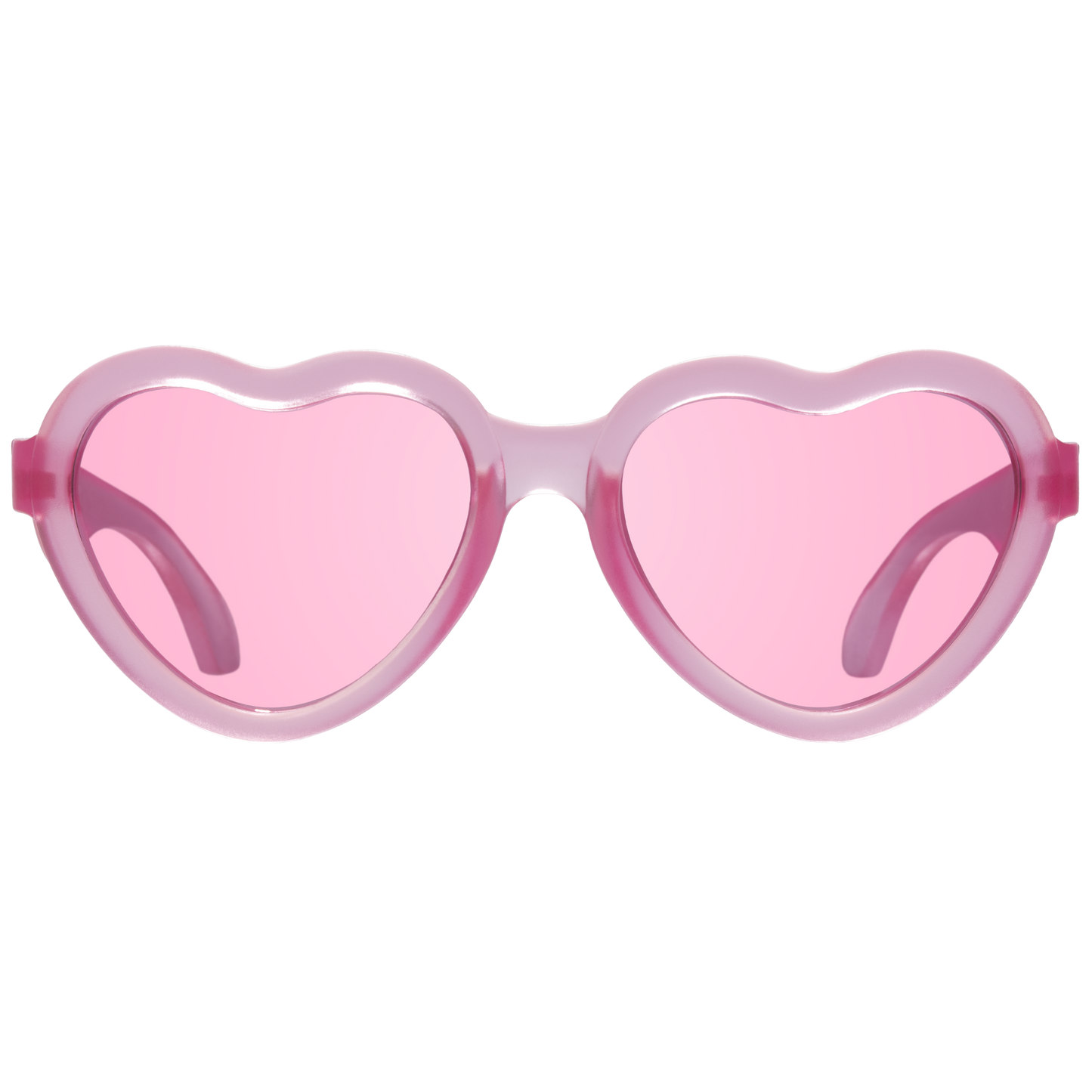 Fuchsia Haze Heart with Pink Mirrored Lenses