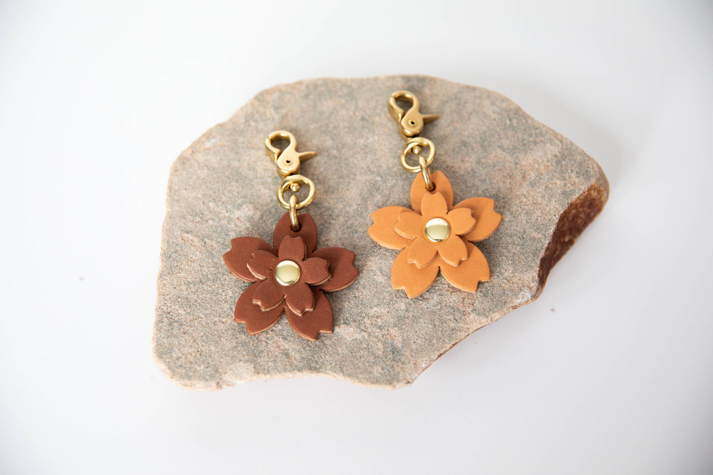 Leather Keychain - Charm