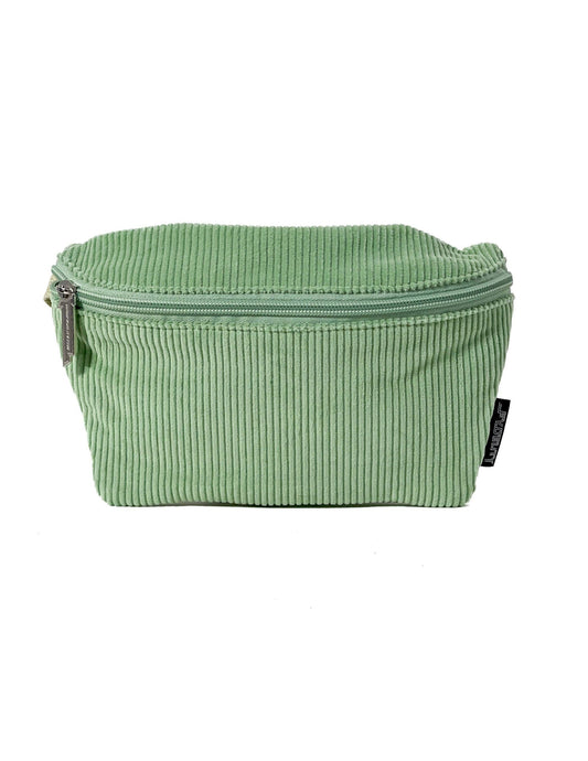 Sage Green Corduroy Slim Fanny Pack