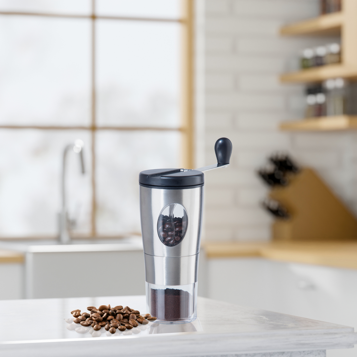 Coffee Grinder - Stainless Steel, Ceramic Mechanism