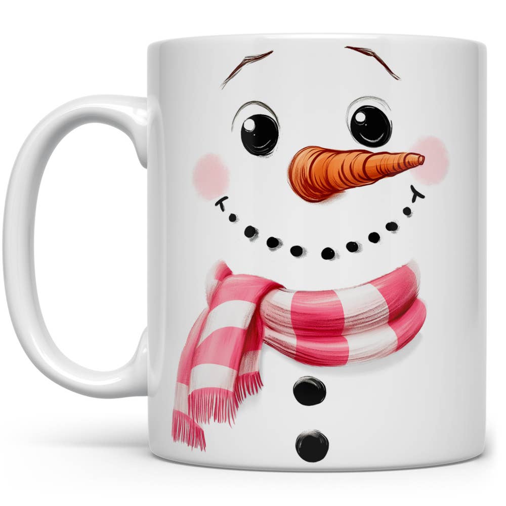 Cute Snowman Ceramic Mug