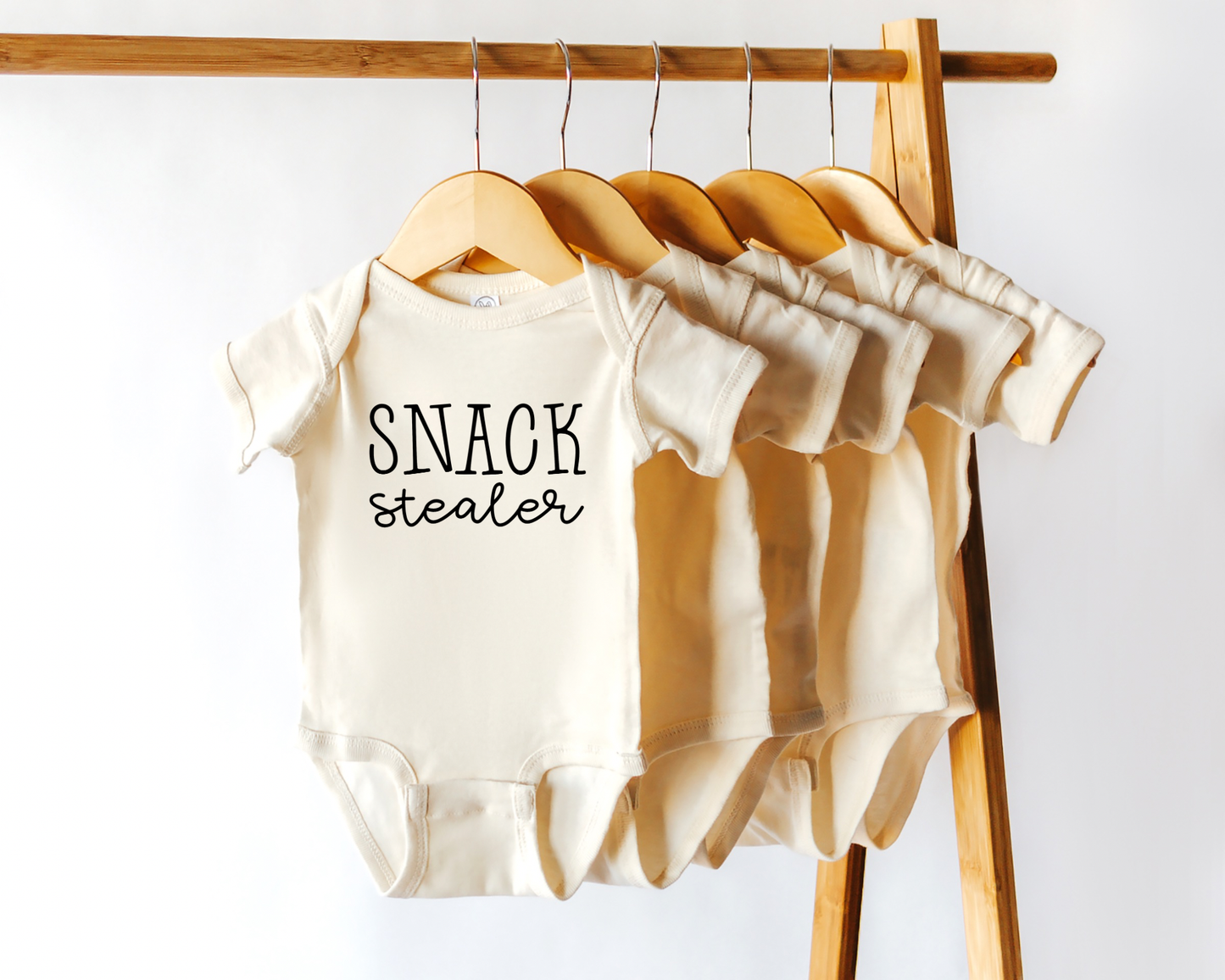 Snack Stealer | 100% Cotton Baby Bodysuit or Tee