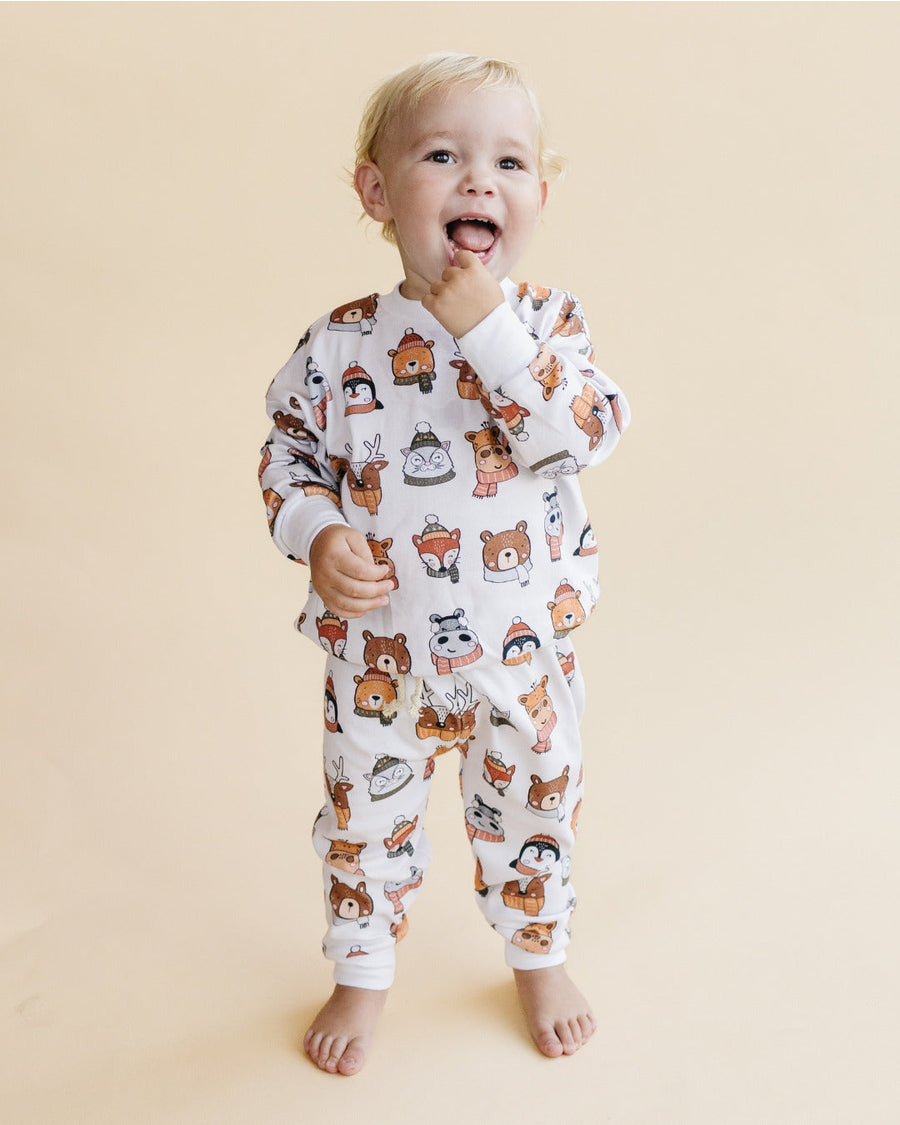 Cozy Pals Jogger Set by Lucky Panda Kids