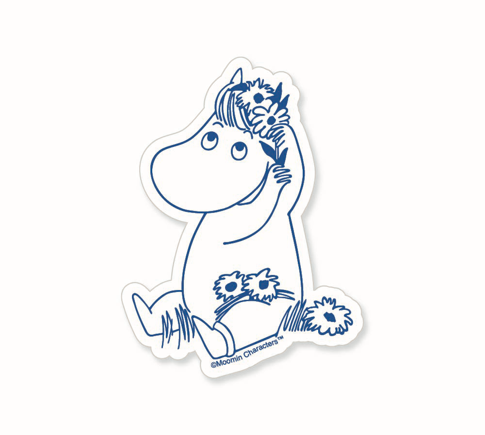 3P4 x Moomin® - Snorkmaiden Flowercrown Sticker