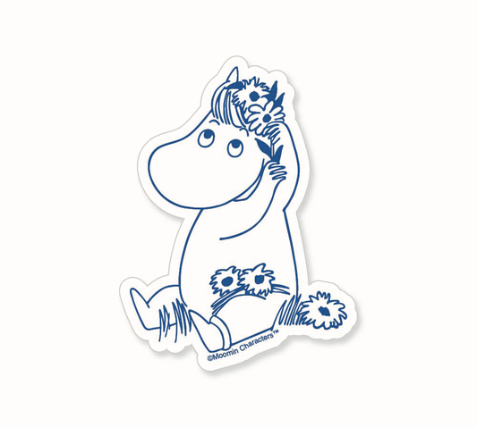 3P4 x Moomin® - Snorkmaiden Flowercrown Sticker