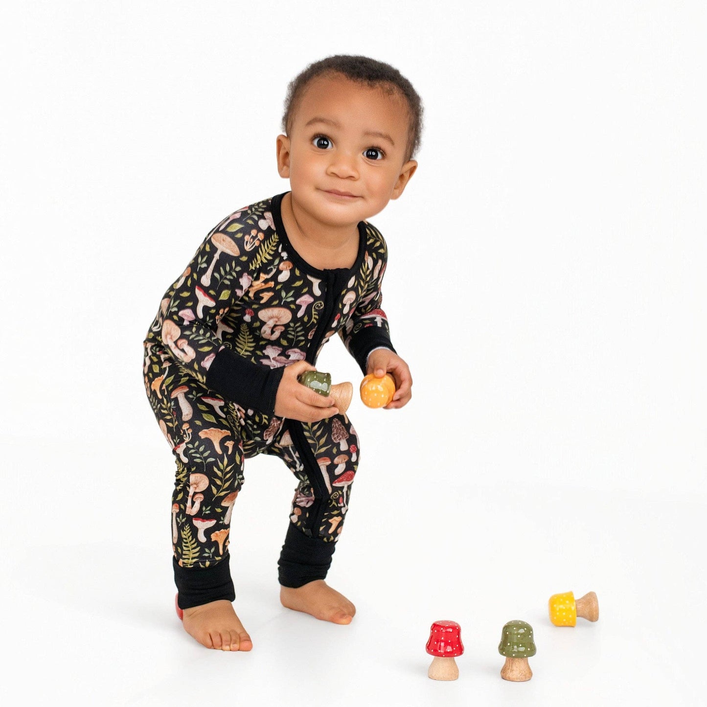 Mystic Mushrooms Romper