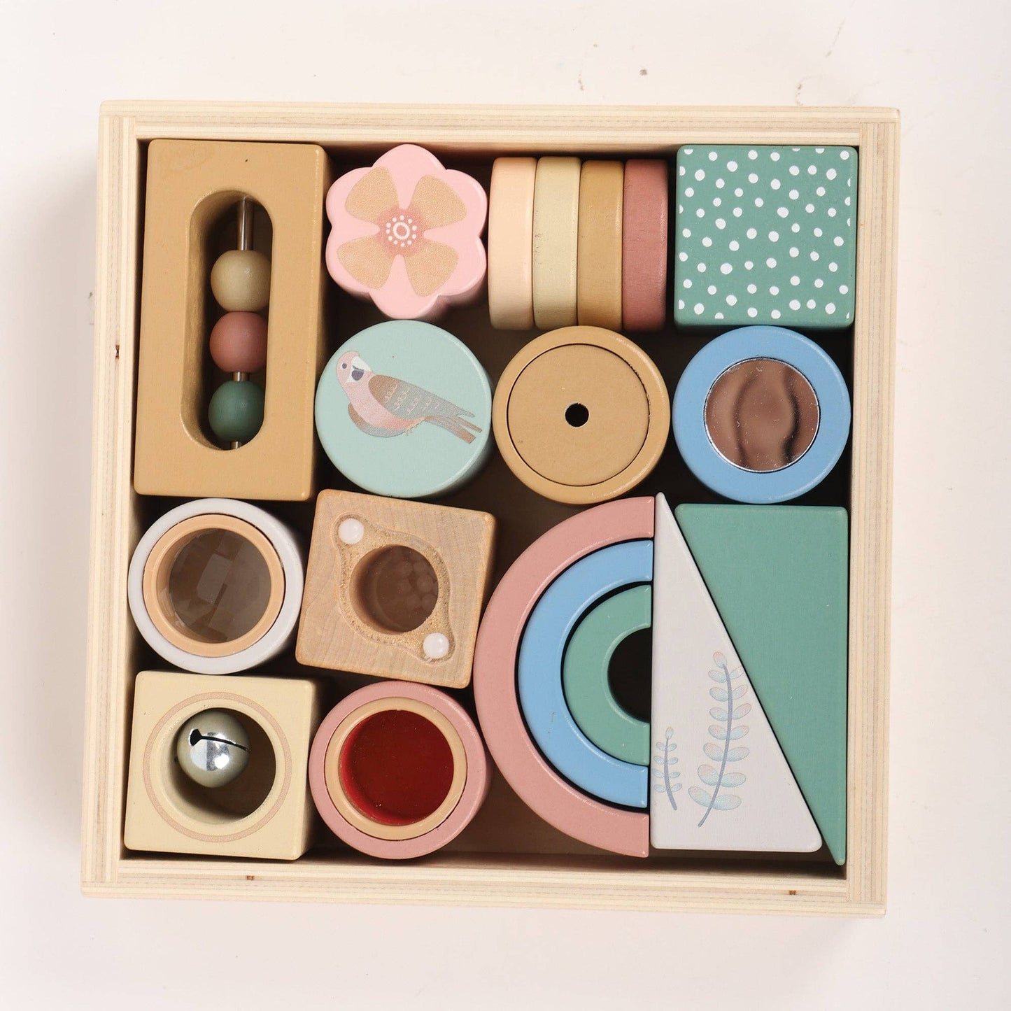 Montessori Wooden Activity Blocks