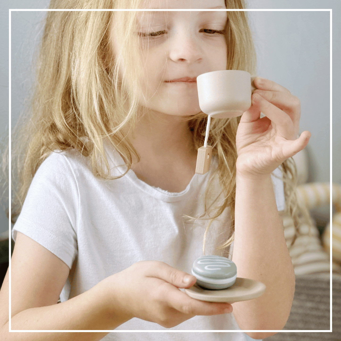 Montessori Wooden Tea Party Set