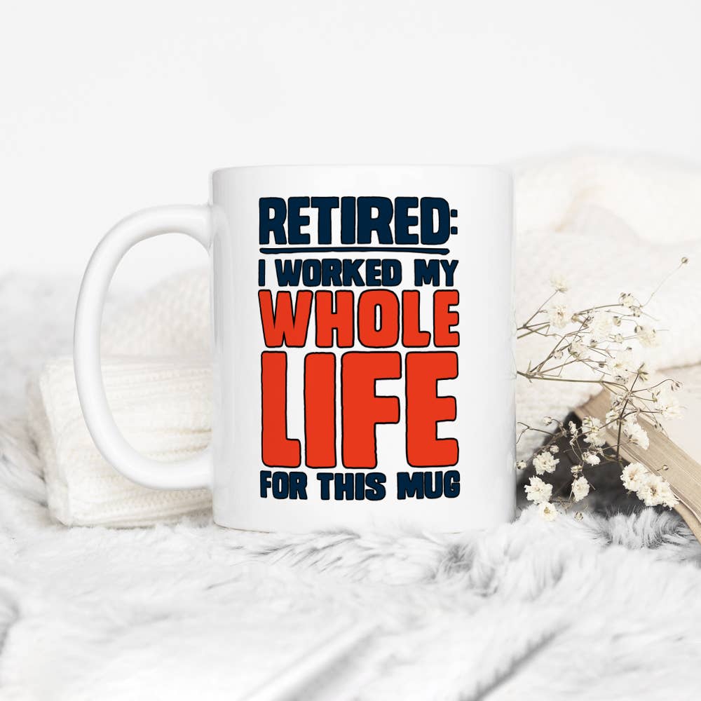 Retired Coffee Mug