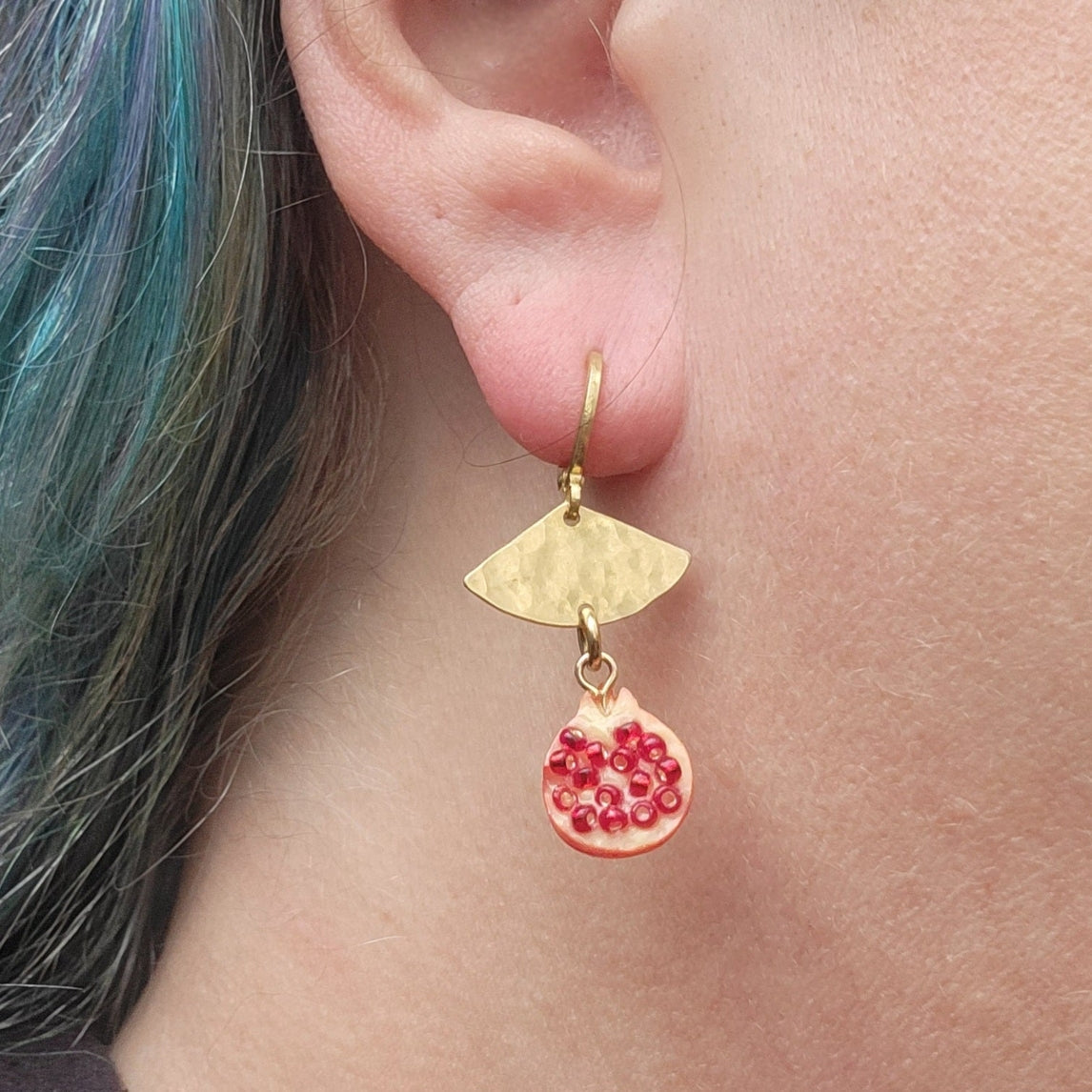 Pomegranate Earrings