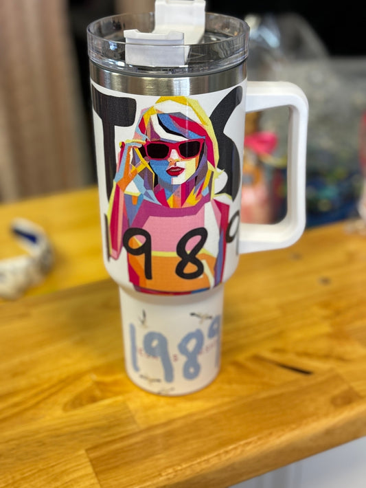 1989 Swiftie 40oz Travel Tumbler