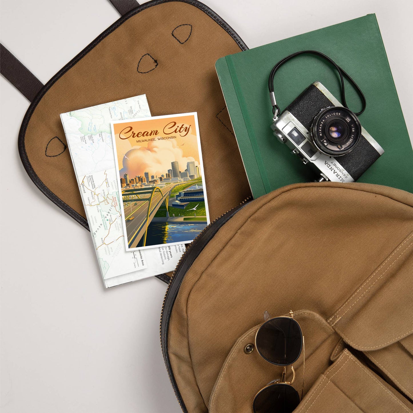 Premium Postcard Milwaukee, Wisconsin Cream City Lithograph