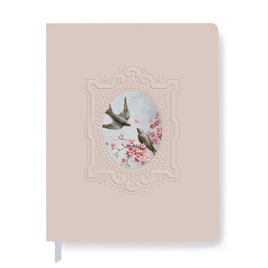 Victorian Birds Classic Large Paperback Journal