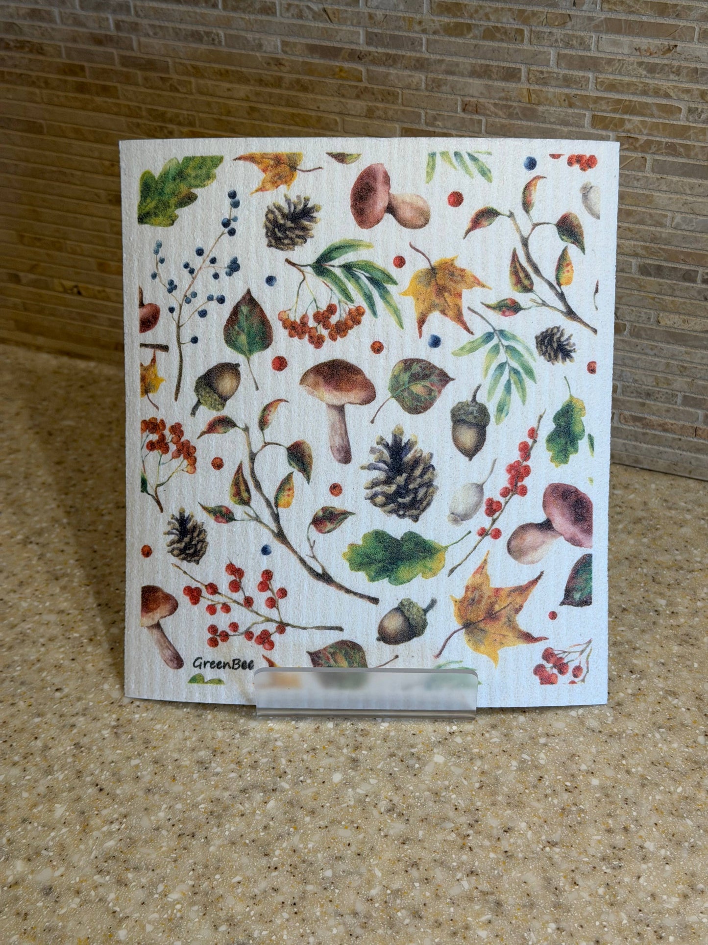 Forest Floor Swedish Dishcloth