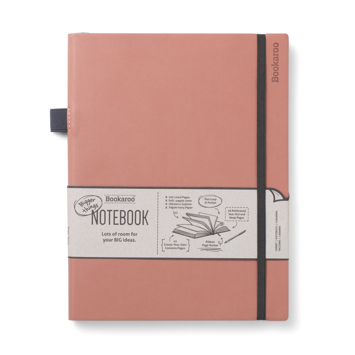 Bookaroo Bigger Things Notebook Journal