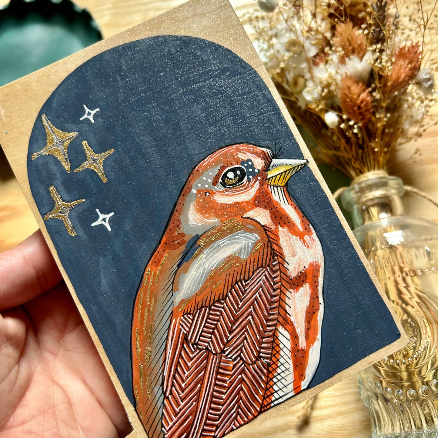 Original Artwork: Fox Sparrow