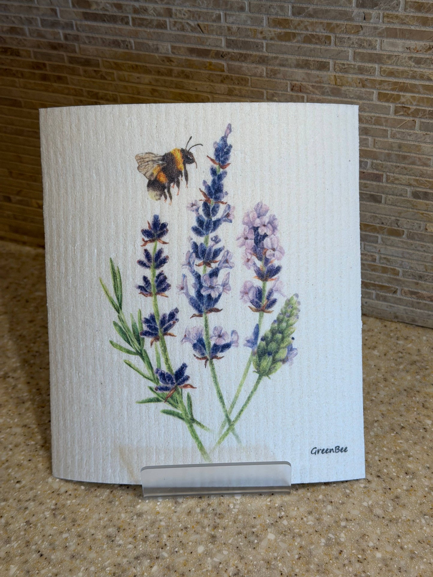 Lavender Swedish Dishcloth