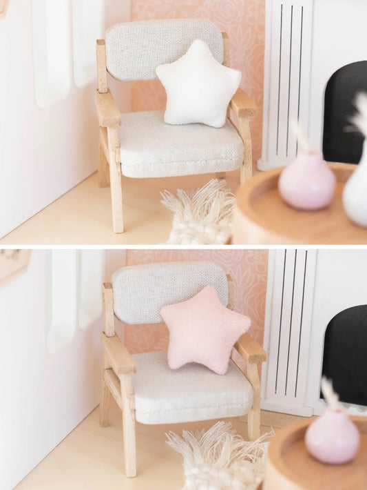Dollhouse Star Pillow