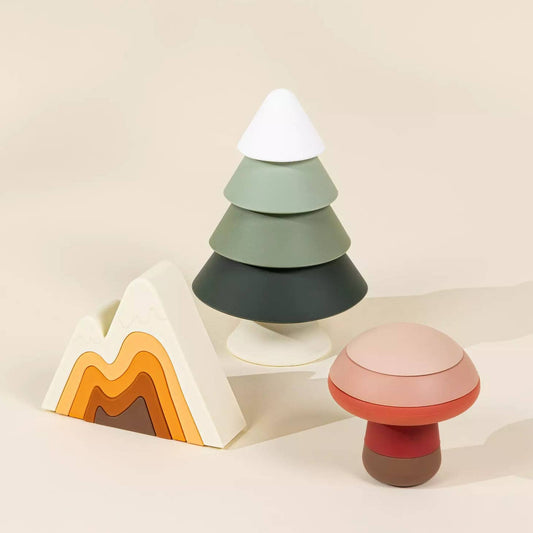 Silicone Stackable Forest Set (16 pcs)