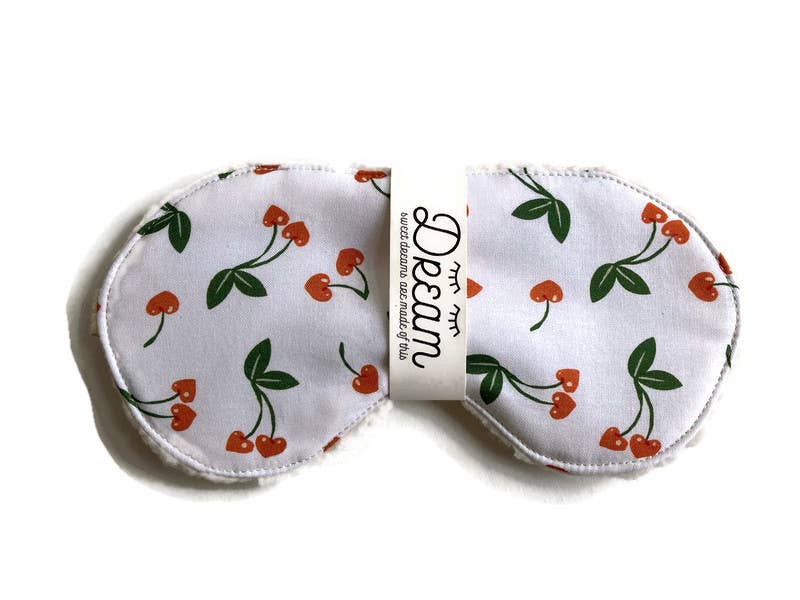Sweet Dreams Sleep Mask - Cherry Heart