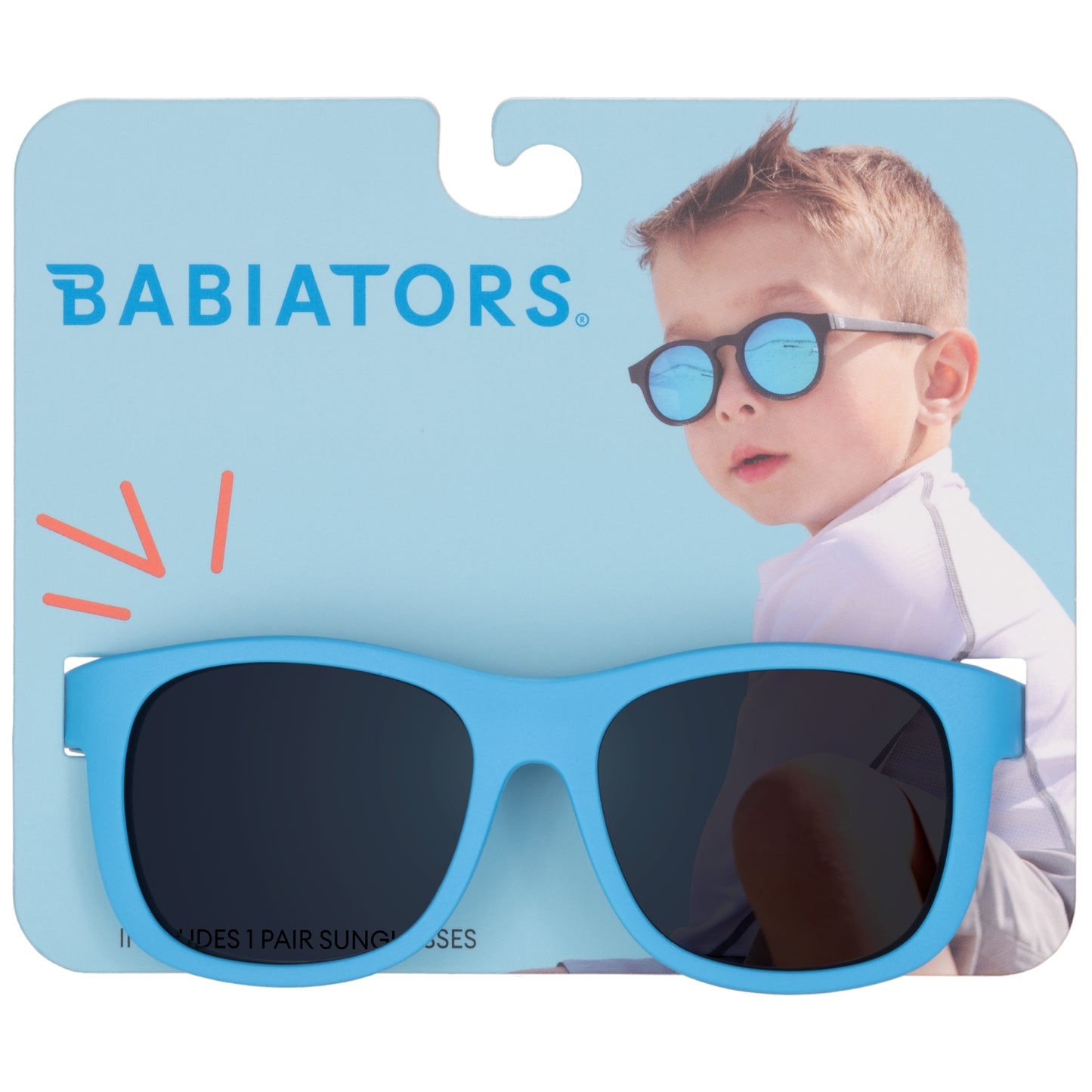 Sky Blue Navigator Kids Sunglasses