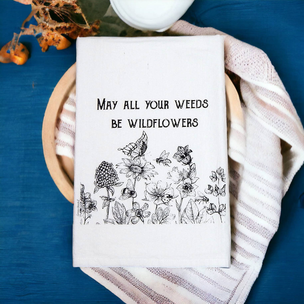Weeds To Wildflowers Towel