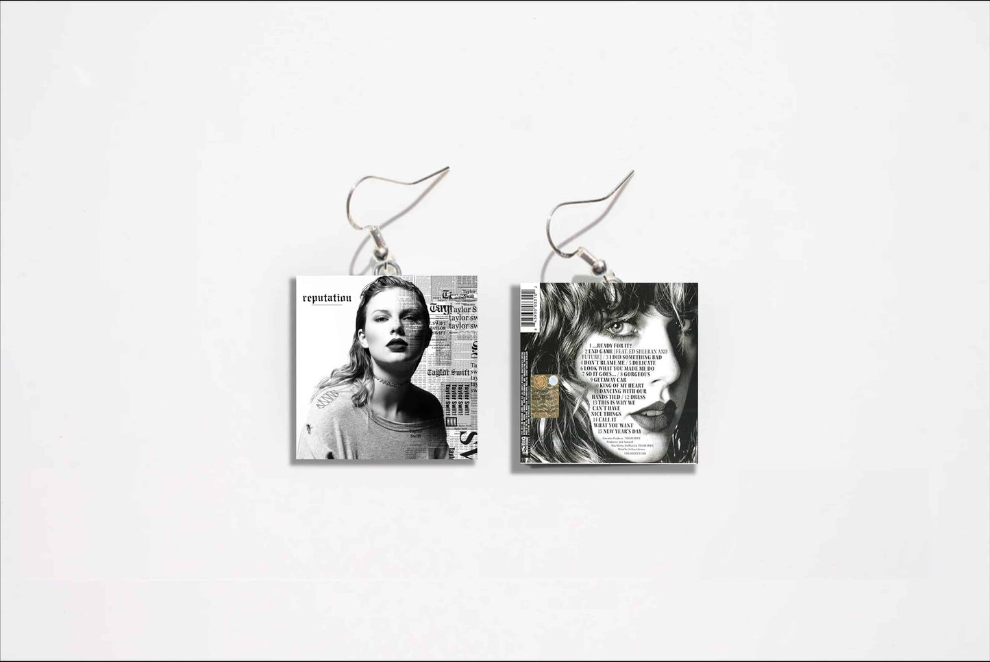 Taylor Swift 'Reputation' Miniature Album Earrings