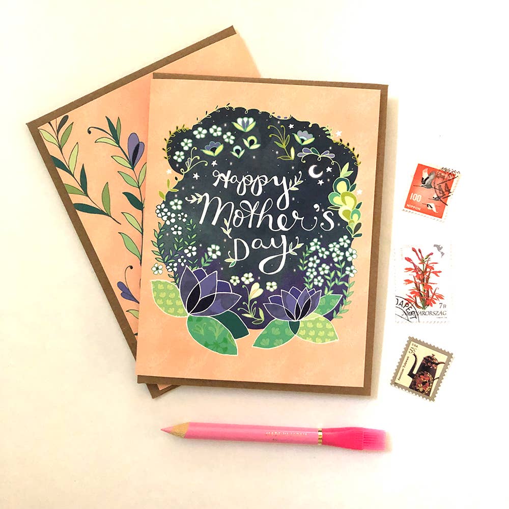 Mother's Day Card Lilies