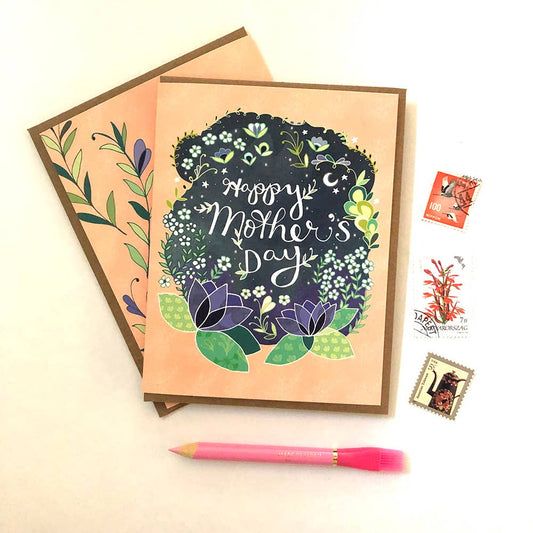 Mother's Day Card Lilies